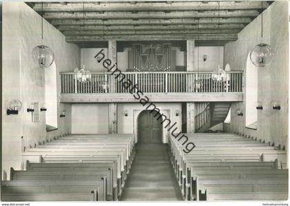 Dorfkirche Lankwitz - Orgel - Innenansicht - Foto-Ansichtskarte - Verlag Eberhard Kirsch Berlin
