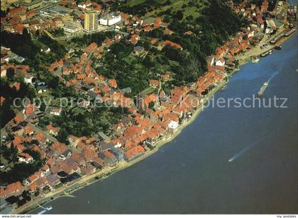 Lauenburg Elbe Fliegeraufnahme