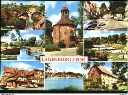 Lauenburg Elbe Lauenburg Jugendherberge Schleuse Bad  x 1978