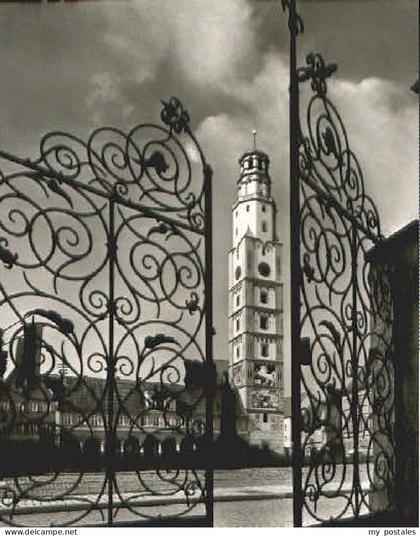 Lauingen Donau Lauingen Schimmelturm x 1962