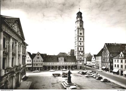 Lauingen Donau Marktplatz