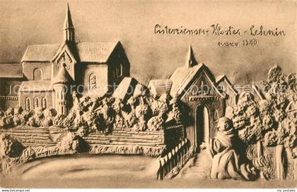 Kloster Lehnin Zisterzienserkloster Lehnin anno 1900 Kuenstlerkarte