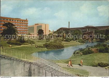 Leipzig Schwanenteich Hauptbahnhof Interhotel Stadt Leipzig