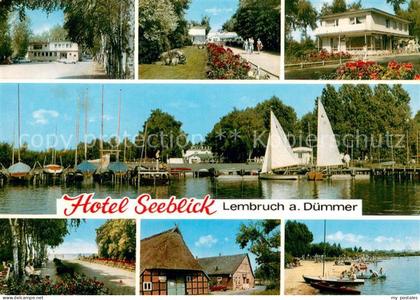 Lembruch Restaurant Hotel Seeblick Campingplatz Duemmersee
