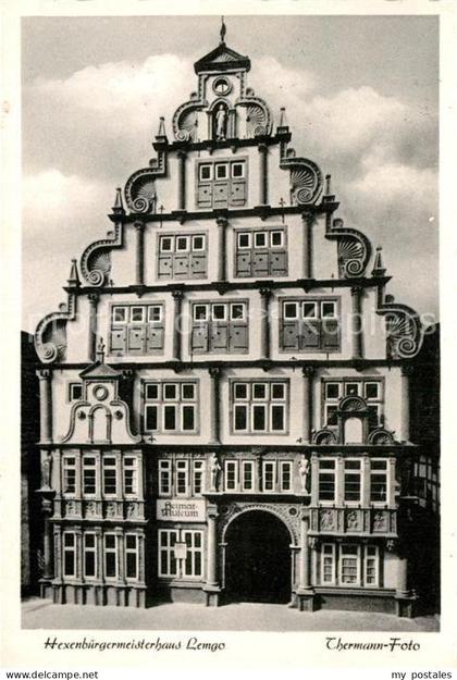 Lemgo Lippe NRW Hexenbuergermeisterhaus