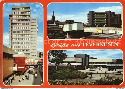 LEVERKUSEN  CITY Stadtautobahn Hochhaus
