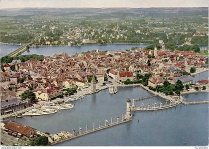 Lindau Bodensee Lindau Fliegeraufnahme