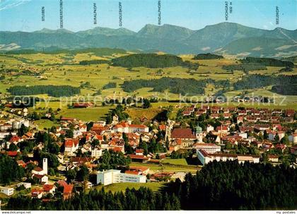 Lindenberg Allgaeu Fliegeraufnahme