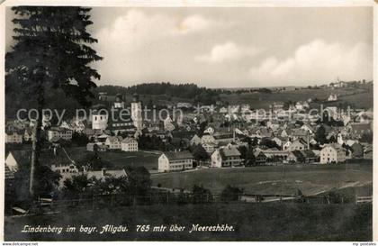 Lindenberg Allgaeu Stadtpanorama