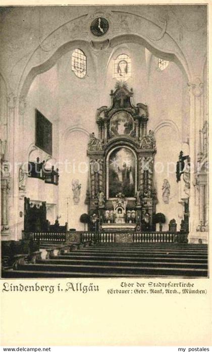 Lindenberg Allgaeu Stadtpfarrkirche