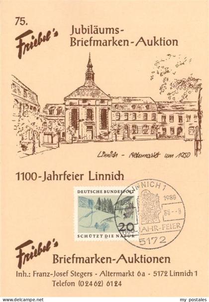 Linnich Altermarkt um 1950