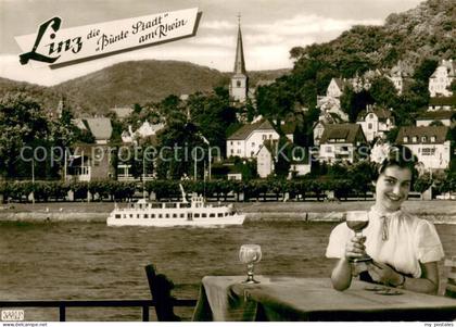 Linz Rhein Teilansicht
