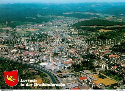 LoeRRACH Baden BW Fliegeraufnahme