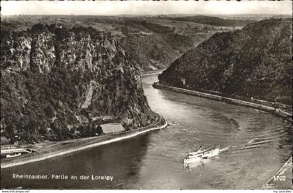 Loreley Lorelei Loreley Rheinzauber Dampfer