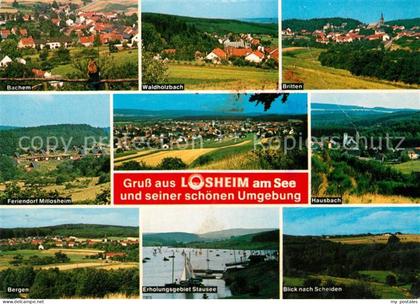 Losheim See Feriengebiet Saar Mosel Hochwald und Umgebung