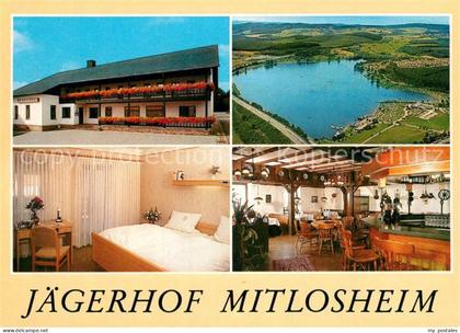 Losheim See Hotel Jaegerhof Restaurant Naturpark Saar Hunsrueck Fliegeraufnahme