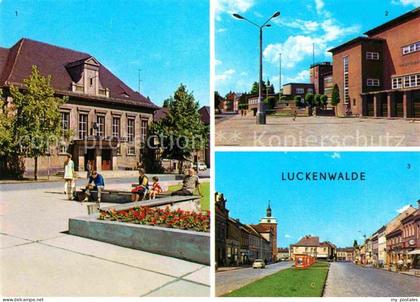 Luckenwalde Bahnhof Stadttheater Thaelmann Str