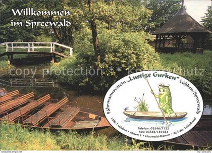 Luebben Spreewald FaehrmannsvereinLustige Gurken Boot
h