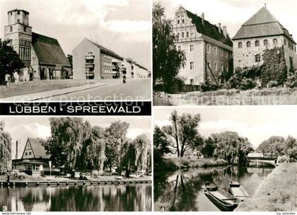 Luebben Spreewald Hauptstrasse Schloss HOG Strandcafe