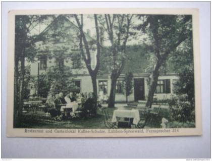 LÜBBEN  ,Schöne Karte um 1910