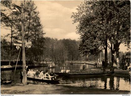 Spreewald, Lübbenau, Kahnabfahrtstelle