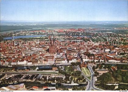 Luebeck Fliegeraufnahme