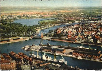Luebeck Fliegeraufnahme
