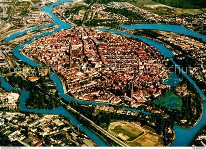 Luebeck Fliegeraufnahme