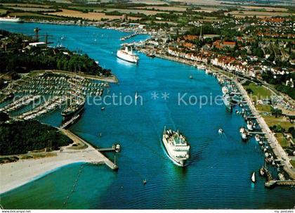 Travemuende Ostseebad Fliegeraufnahme