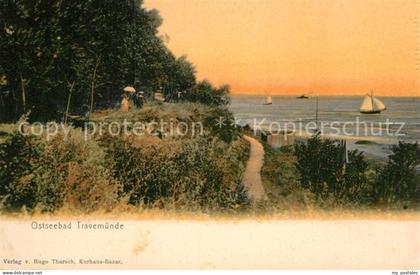 Travemuende Ostseebad Teilansicht