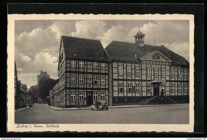 AK Lüchow i. Hann., am Rathaus