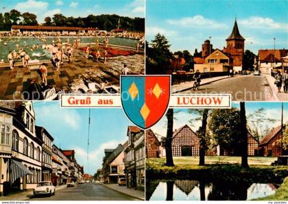 Luechow-Dannenberg Schwimmbad Strassenpartien Teich