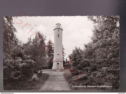 Lüdenscheid - Homert-Aussichtsturm - fotokaart