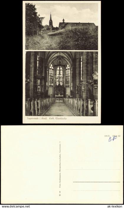 Ansichtskarte Seppenrade-Lüdinghausen kathol. Pfarrkirche 1953
