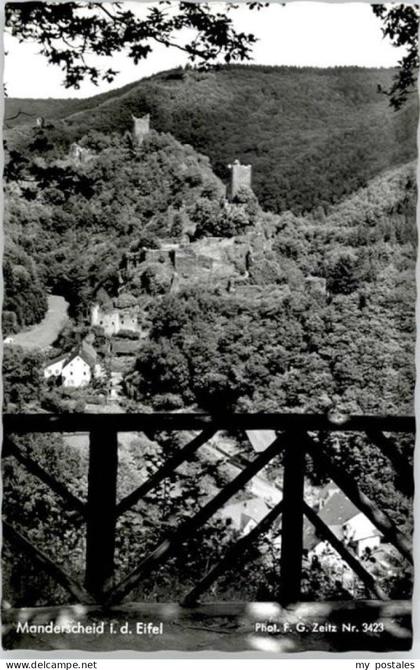 Manderscheid Eifel Manderscheid Ober und Niederburg