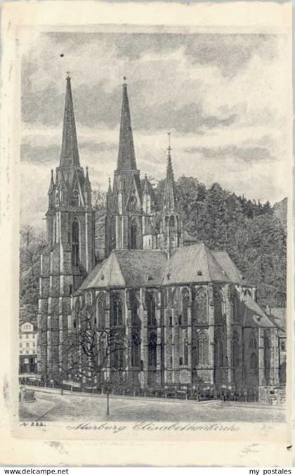 Marburg Lahn Marburg Elisabethen Kirche