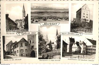 Markdorf Baden Pfarrkirche Hexenturm Gasthof Walser