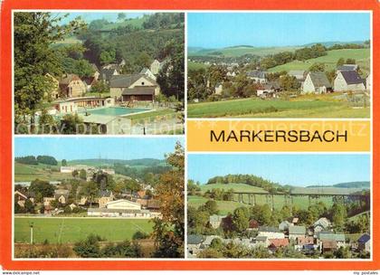 Markersbach Raschau-Markersbach Freibad uebersicht Sportzentrum am Pumpspeicherw