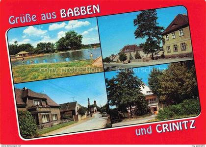 Babben Massen-Niederlausitz Brandenburg Freibad Gemeindeverwaltung Dorfstrasse K