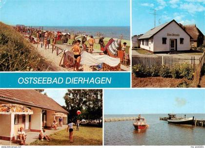 Dierhagen Ostseebad Strand Haus Brandis Bungalow Fischerhafen