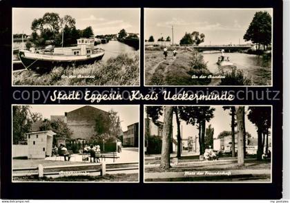 Eggesin An der Randow Bahnhofstrasse Platz der Freundschaft