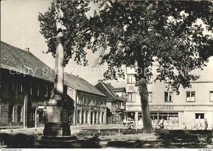 Goldberg Mecklenburg Teilansicht Denkmal