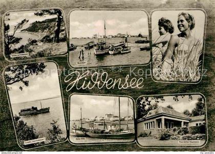 Insel Hiddensee Kloster Dampfer Insel Hiddensee Hafen Vitte