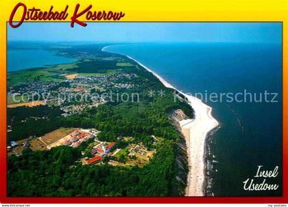 Koserow Ostseebad Usedom Fliegeraufnahme Insel Usedom