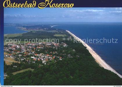 Koserow Ostseebad Usedom Fliegeraufnahme Insel Usedom