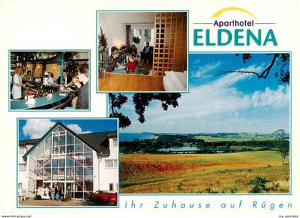 Lobbe Middelhagen Ruegen Aparthotel Eldena Bar Panorama