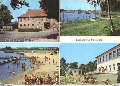 Loecknitz Mecklenburg-Vorpommern Grosser See Bahnhof