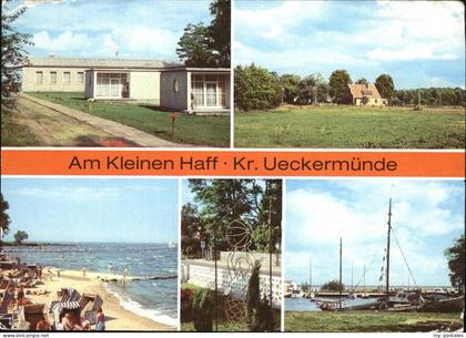 Moenkebude Hafen Bellin Haffjungfrau Ilons ueckermuende Haffbad
