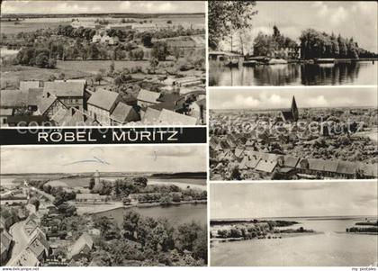 Roebel Mueritz Panorama Teilansichten