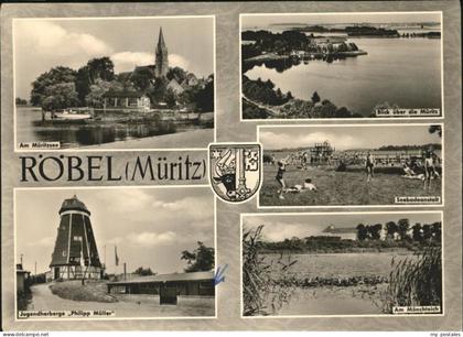 Roebel Mueritz Seebadeanstalt Moenchteich Jugendherberge Philipp Mueller
